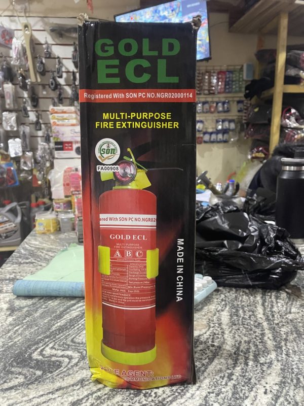 Gold ECL Fire Extinguisher