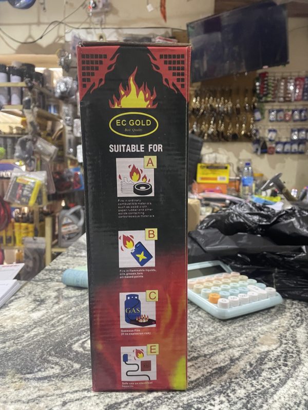 EC GOLD multi purpose fire extinguisher 1kg - Image 3