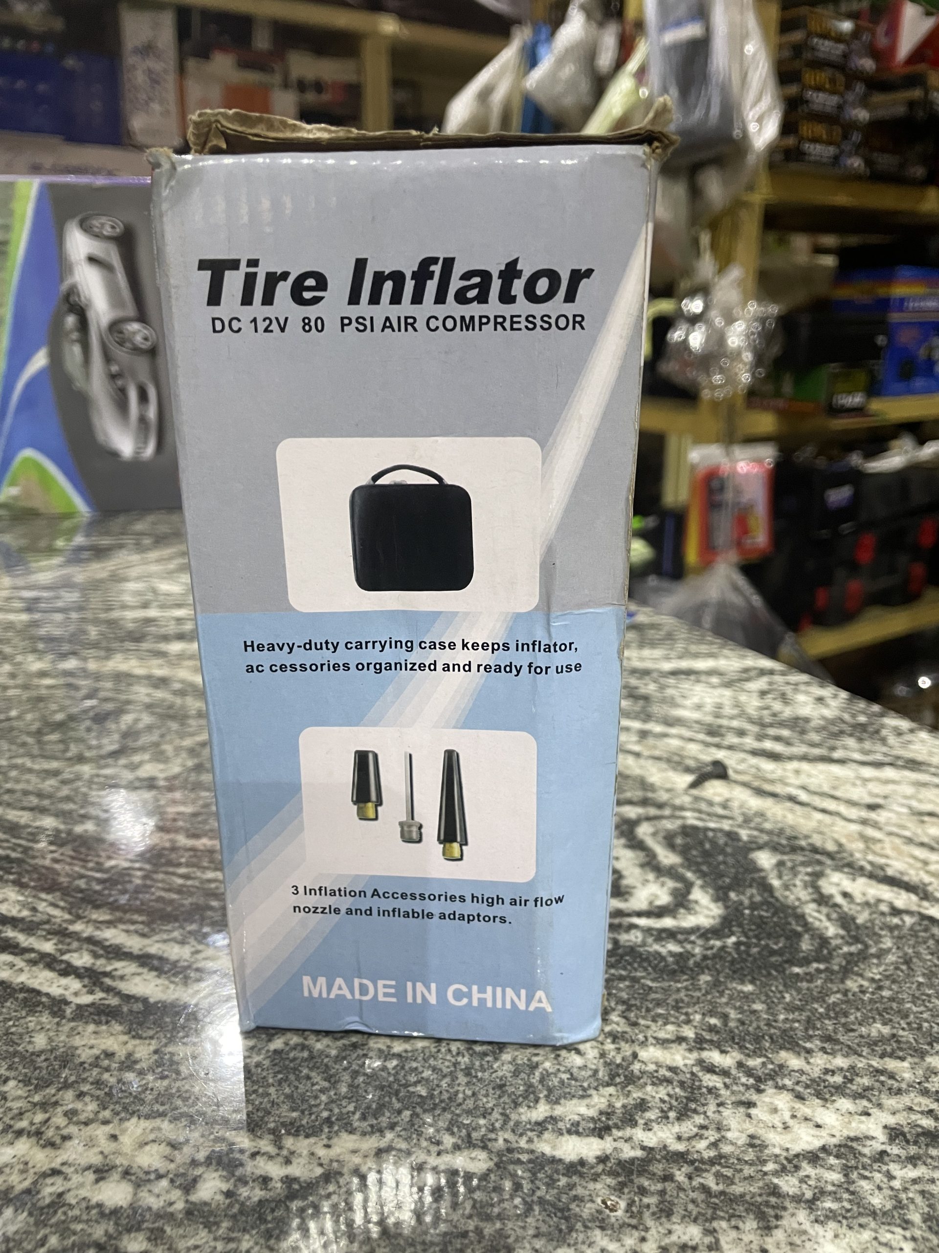 DC 12V Tyre Inflator / Air Compressor - Image 2