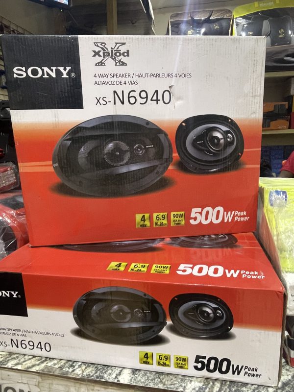 SONY Car Speakers 500W | Big XS N 6940 | - Image 2