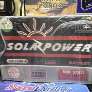 Solar Power SMF 75 Amp Car Battery 57512 | Durable & Reliable