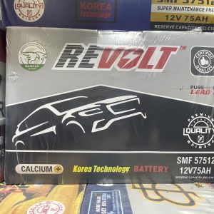REVOLT SMF 12V/75AH Car Battery 57512 | Durable & Reliable
