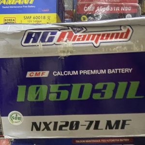 AC DIAMOND CMF 105D31L NX120-7LMF Car Battery
