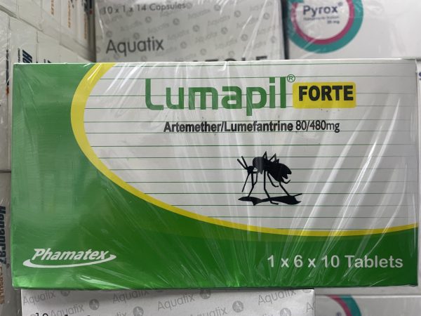 Lumapil Forte 80/480 mg | Artemether & Lumefantrine | Effective Malaria Treatment