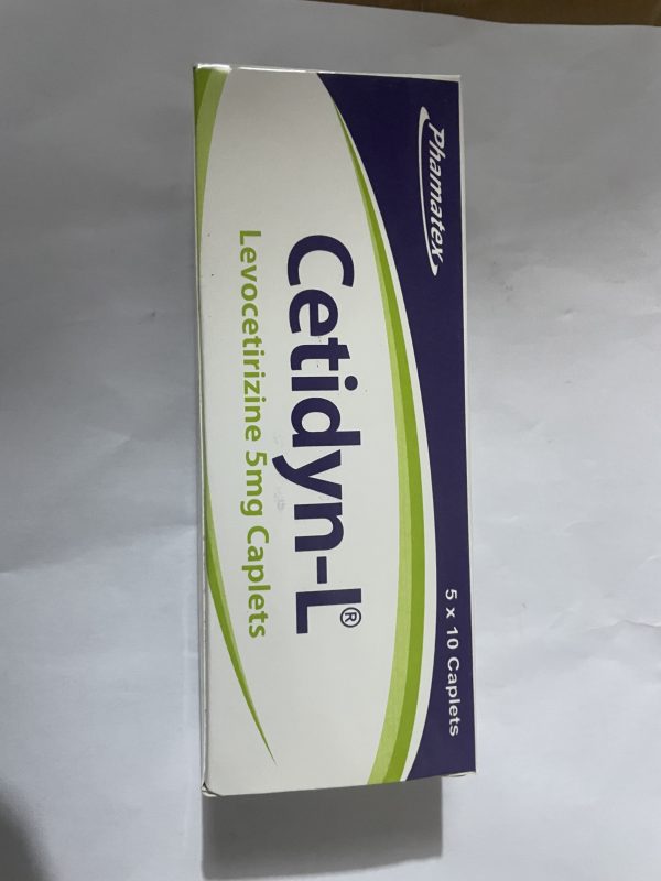 Cetidyn-L 5mg Tablets | Fast & Effective Allergy Relief