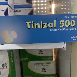 Tinizol 500 mg (Tinidazole) –  for Parasitic & Bacterial Infections