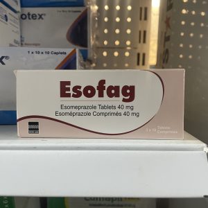 Esofag 40 mg (Esomeprazole) –  for Heartburn, GERD & Ulcers