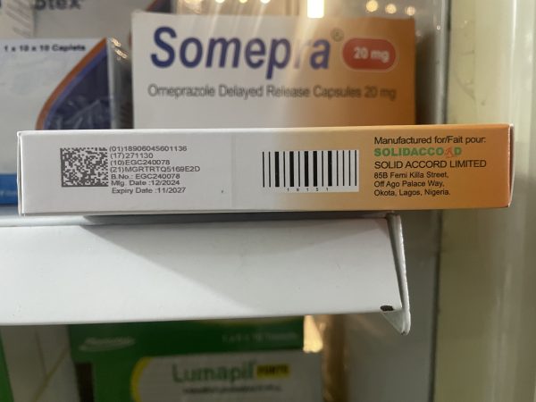 Somepra 20 mg Capsules –  GERD, Ulcers & Acid Reflux Relief