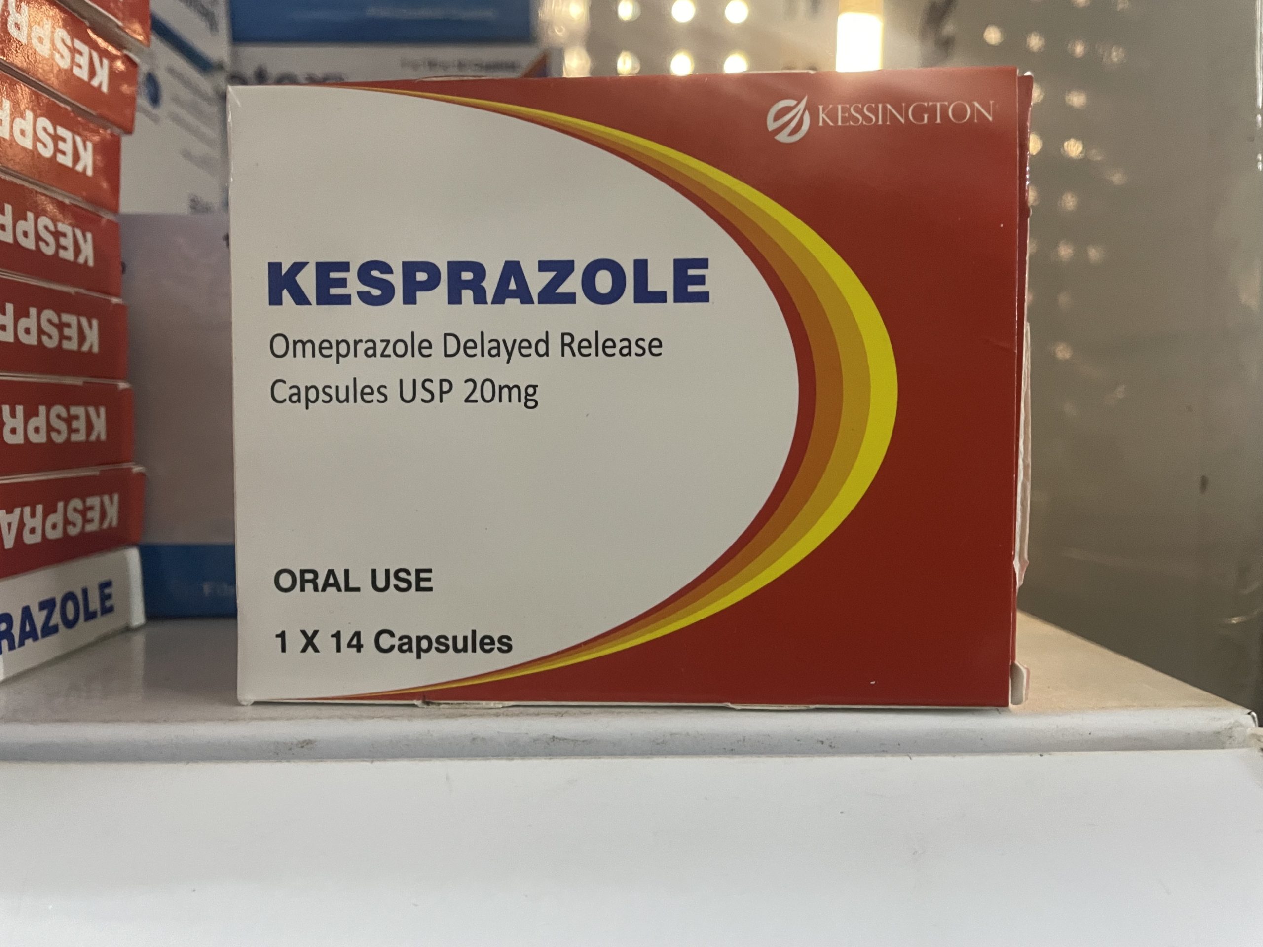 Kesprazole 20 mg Delayed-Release Capsule