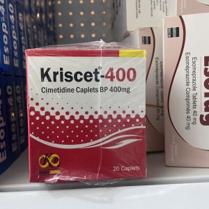 Kriscet-400 Cimetidine 400mg Tablets | GERD & Ulcer Relief