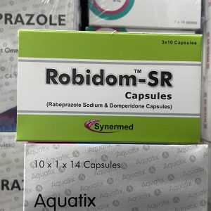 Robidom-SR 20 mg/10 mg Capsules | Acid Reflux & Ulcer Relief | Prescription Only