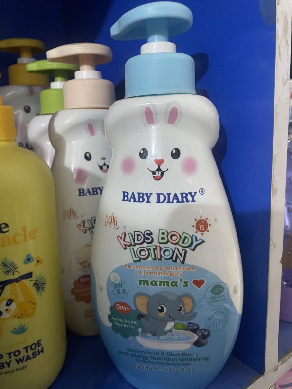 Baby Diary Amino Acid & Blue Berry Kids Body Lotion