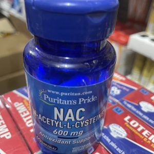 Puritan’s Pride NAC 600mg Capsules –  Liver Support Supplement