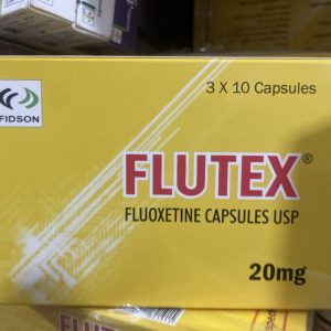 FLUTEX - Fluoxetine Capsules USP 20mg – Antidepressant & Anxiety Treatment