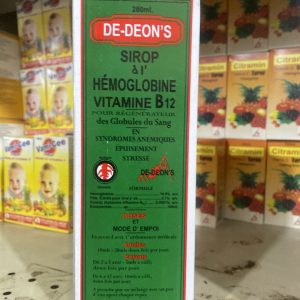 DE-DEON’S SYRUP with HEMOGLOBIN VITAMIN B12