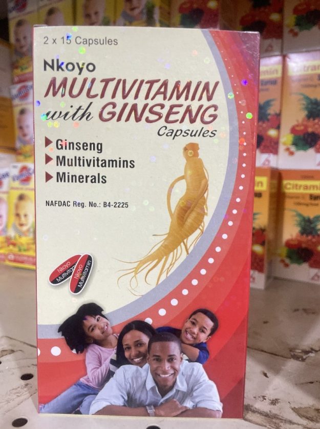 Premium Multivitamin with Ginseng & Energy Boost Complex | Daily Essential Vitamins & Minerals for Men & Women