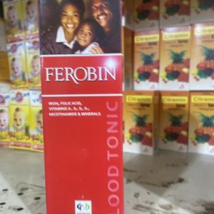Ferobin Won Peracio Blood Tonic – Iron & Multivitamin Supplement for Energy, Vitality & Blood Health