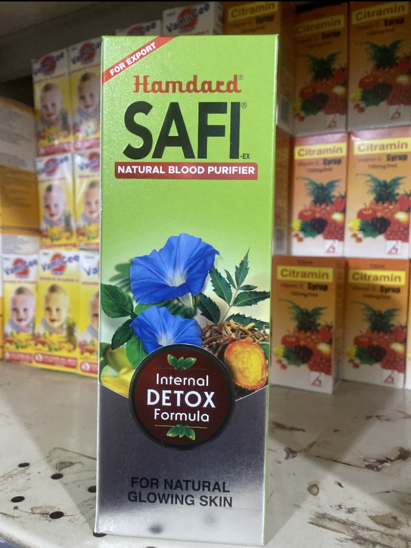 Hamdard® SAFI – Natural Blood Purifier Syrup for Clear Skin & Detox