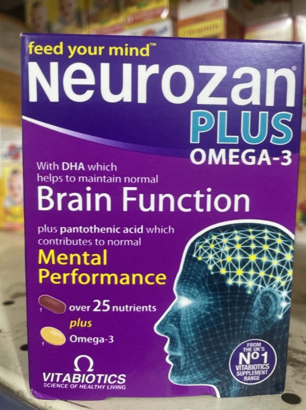 Vitabiotics Neurozan Plus with Omega-3