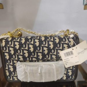 Elegant Dior Style Monogram Shoulder Bag – Luxury Designer-Inspired Chain Handbag for Women