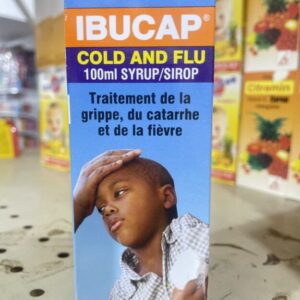 IBUCAP Cold and Flu Syrup - 100ml Relief for Fever, Cold & Flu Symptoms - Shalina