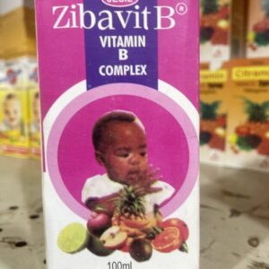 Zibavit B Vitamin Complex Supplement - High Potency B Vitamins