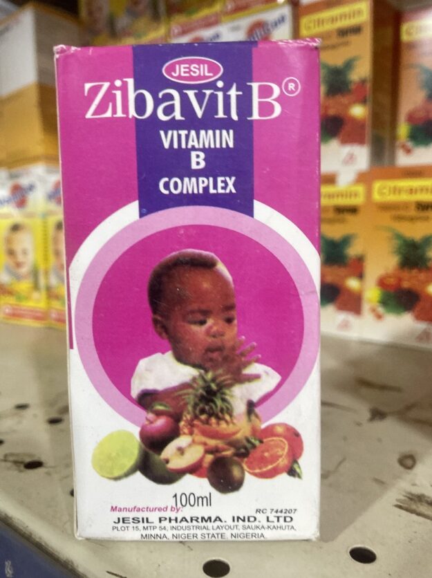 Zibavit B Vitamin Complex Supplement - High Potency B Vitamins