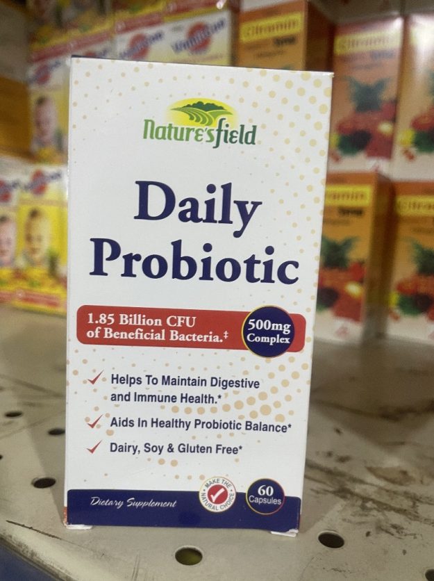 Dairy Probiotic Supplement - 1.85 Billion CFU - Digestive & Immune Health Support - Dairy, Soy & Gluten Free