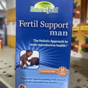 Fertil Support Man - Male Reproductive Health Supplement - 100 Capsules, 50-Day Supply