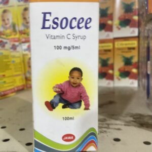 Esocee Vitamin C Syrup - 100mg/5ml Immune Support - 100ml Liquid Supplement