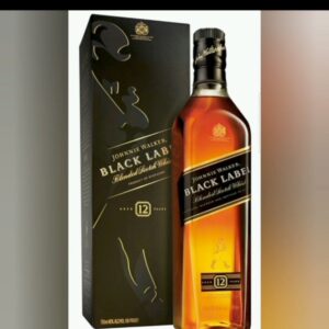 Johnnie Walker Black Label 12 Years Whisky 70cl (12 Bottles) | Premium Scotch Nigeria